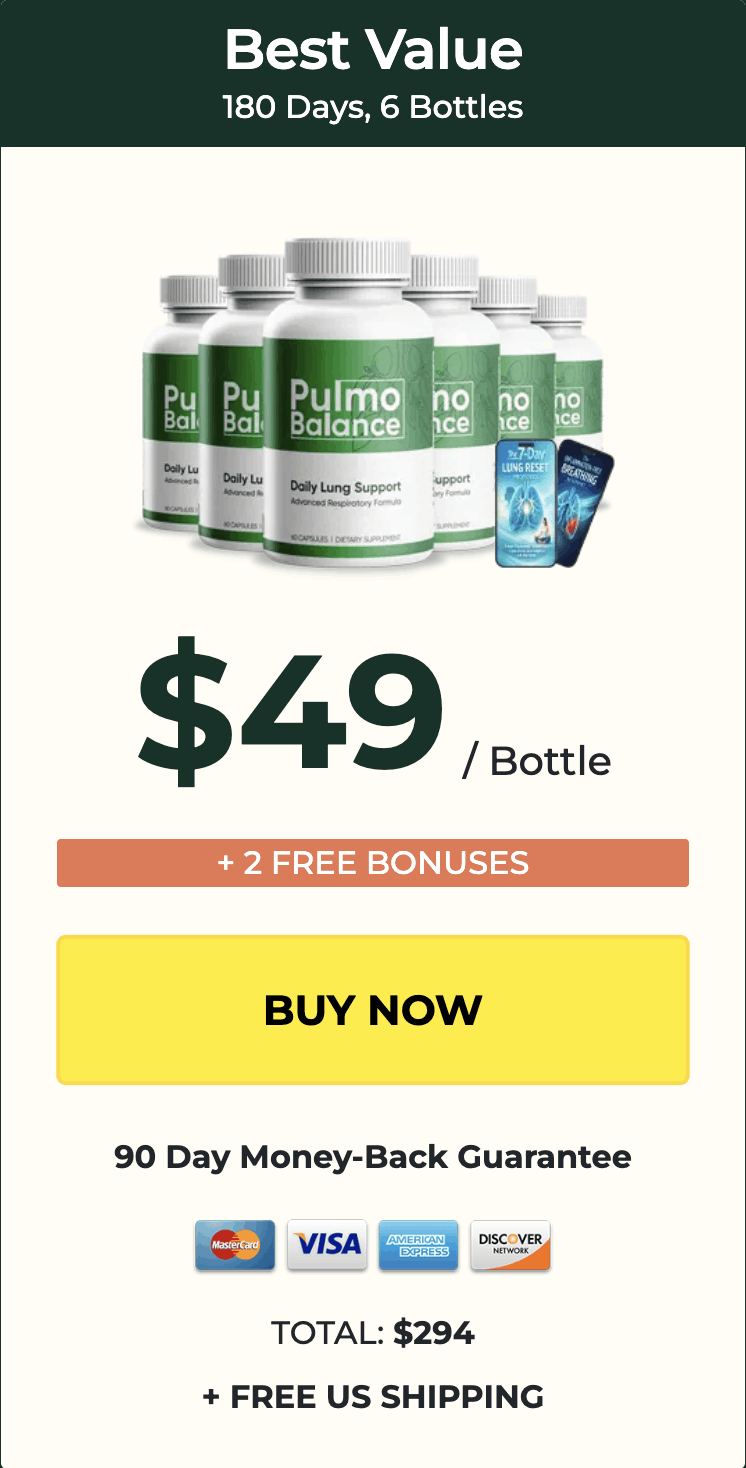 pulmo balance 6 bottles