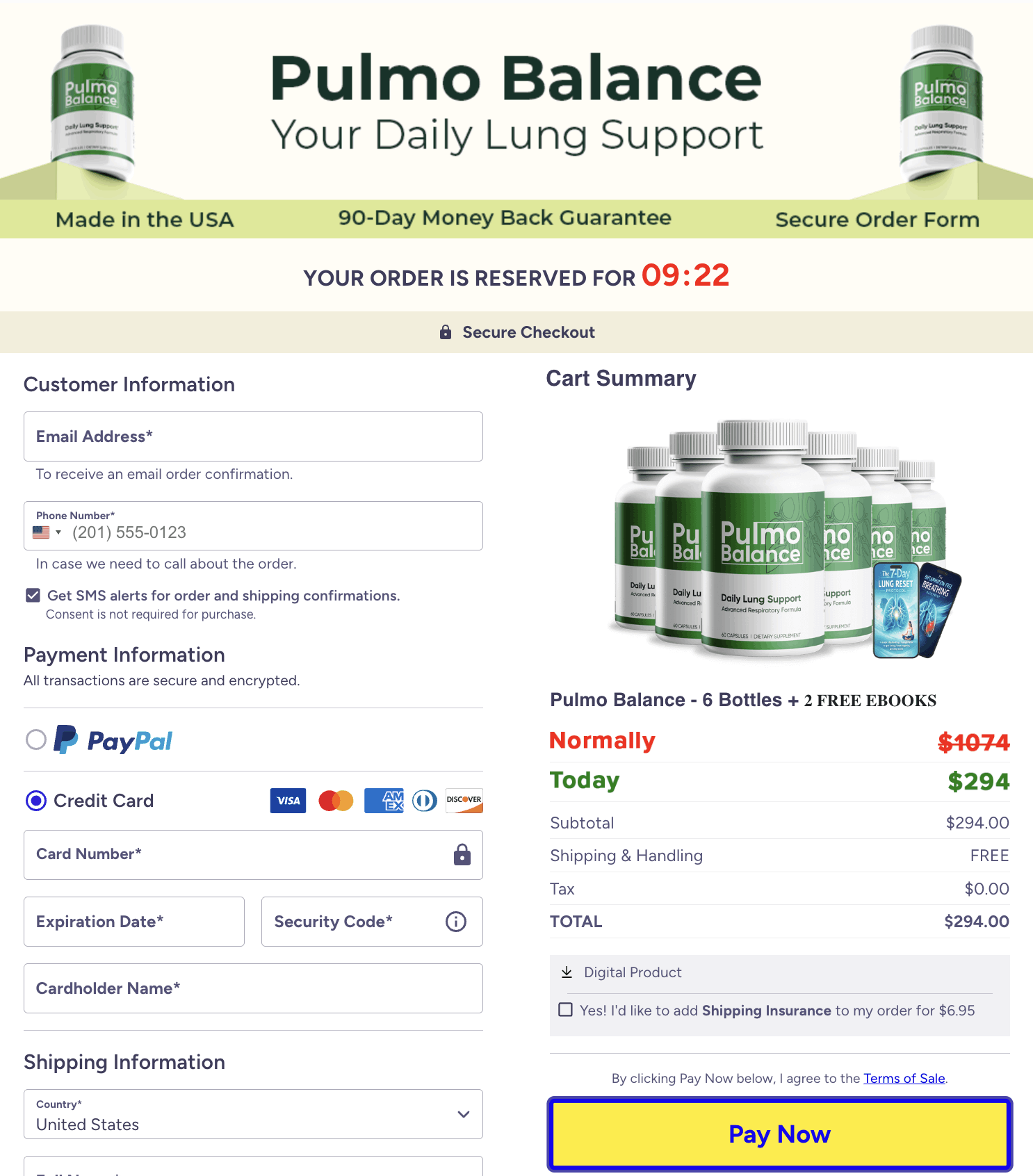 pulmo balance-Secure-Checkout